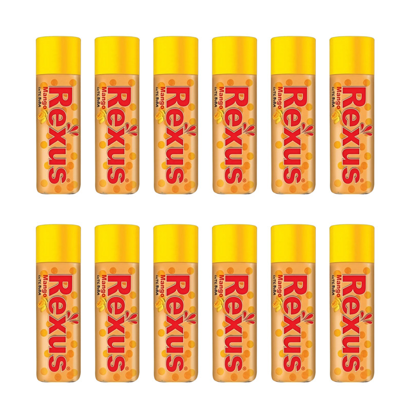 آبمیوه انبه با تکه های آلوئه ورا حبابی رکسوس - 320 میلی لیتر بسته 12 عددی