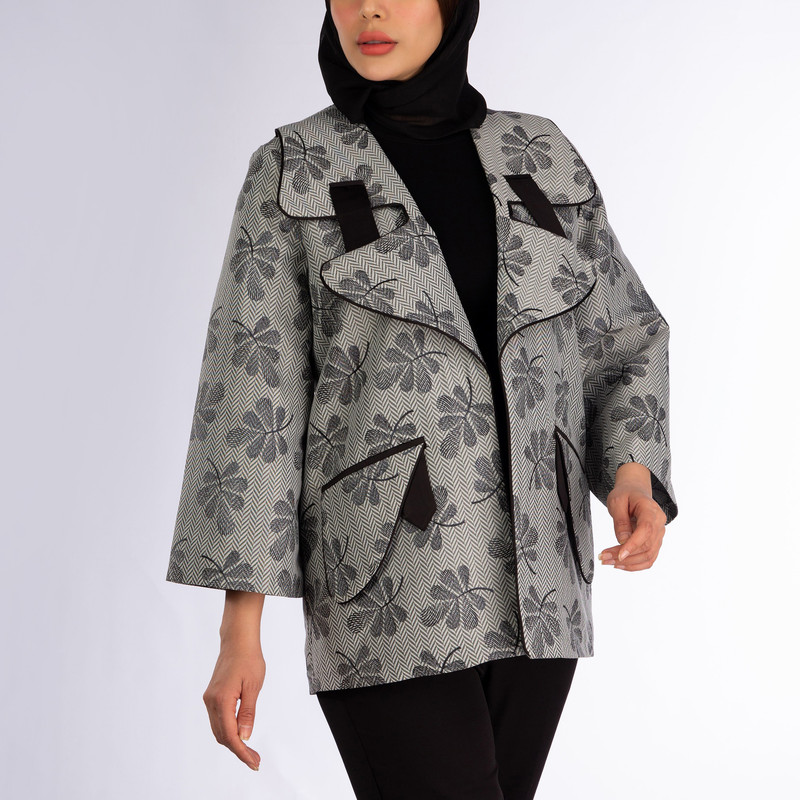 خرید و قیمت مانتو کتی زنانه کلوتو مدل PEARL leaf