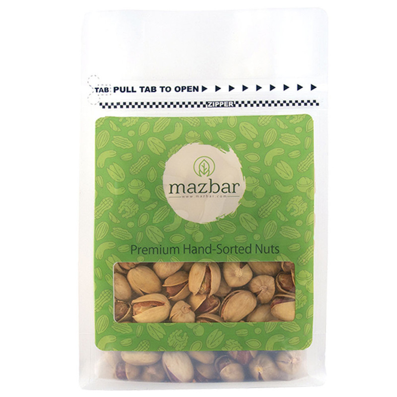 خرید و قیمت پسته کله قوچی خام مزبار - 250 گرم