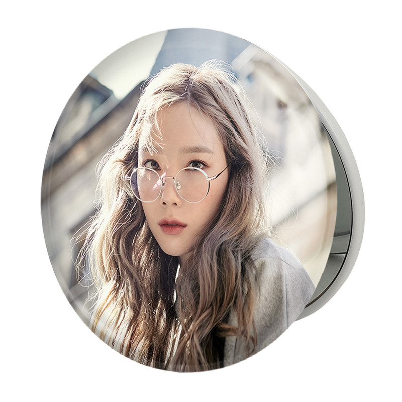 آینه جیبی خندالو طرح تهیون گروه گرلز جنریشن Girls Generation مدل تاشو کد 21678