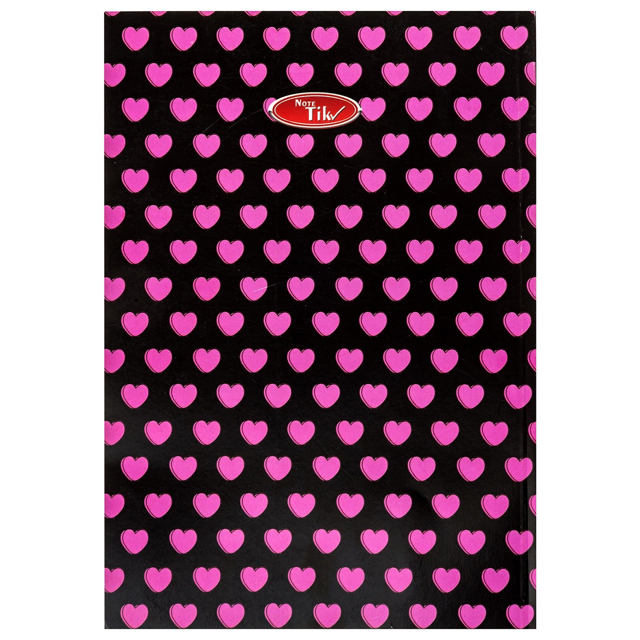 دفتر مشق 50 برگ تیک طرح قلب