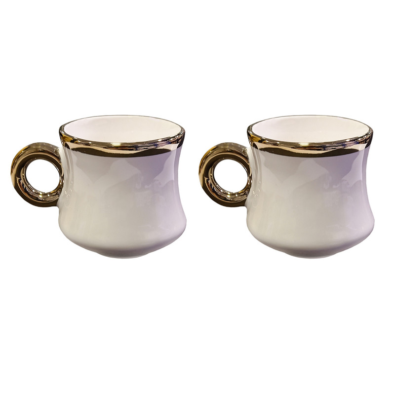 خرید و قیمت فنجان مدل قهوه خوری مجموعه 2 عددی