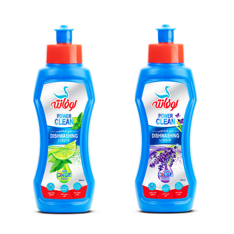 مایع ظرفشویی لوفانته مدل LVLM400 مجموعه 2 عددی