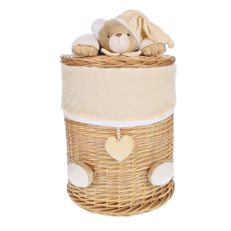 سبد رخت چرک کودک نی نی سیس مدل خرس نانان