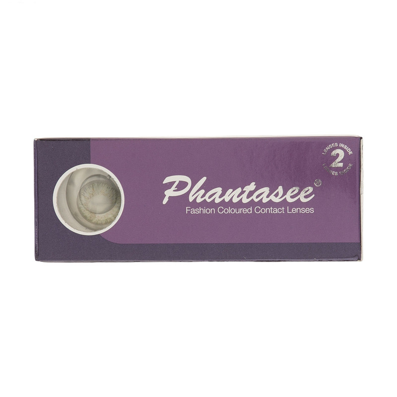 خرید و قیمت لنز چشم فنتسی مدل نچرال رنگ طوسی عسلی تیره