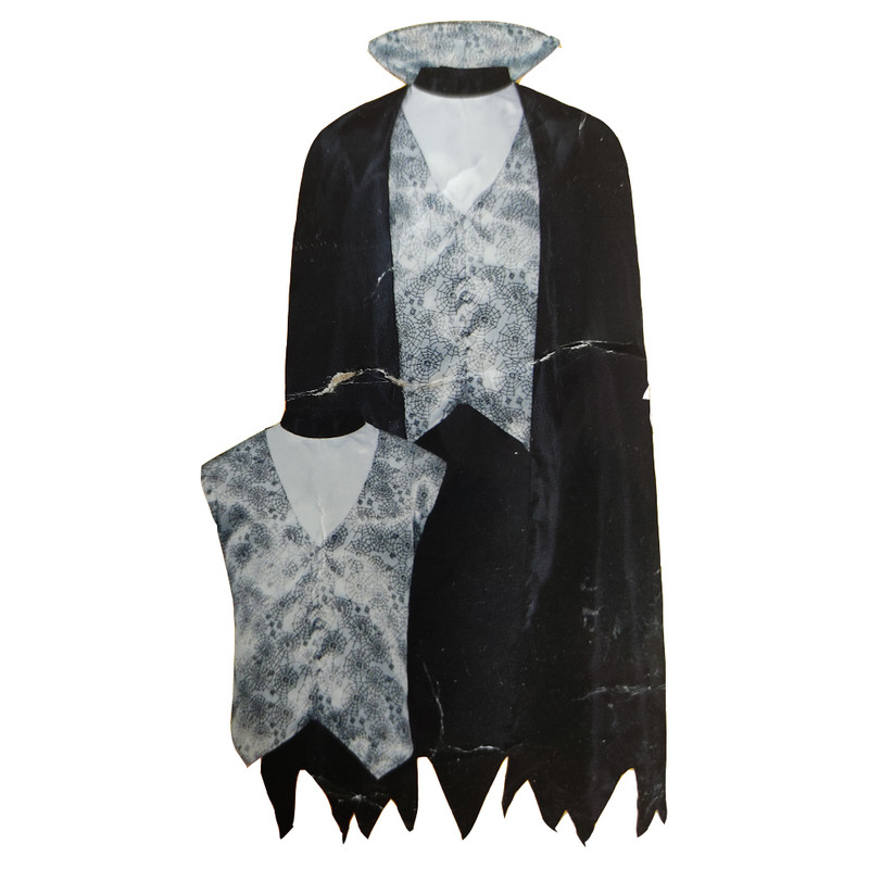 ست ایفای نقش هالووین مدل moj 24689 طرح خون آشام مجموعه دو عددی