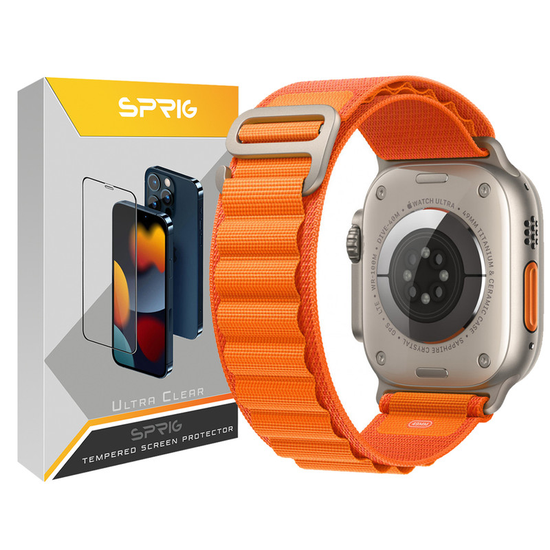 بند اسپریگ مدل Loop Alpine مناسب برای ساعت هوشمند الترا X8 ultra
