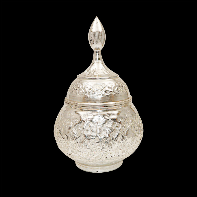 قندان قلمزنی مدل سیلورپلیتینگ کد HQ17