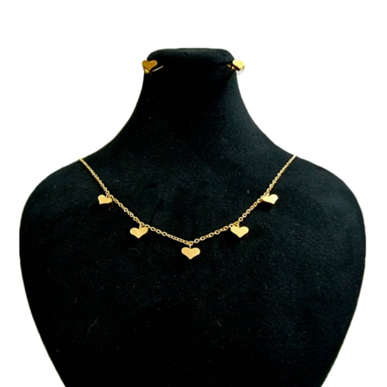 نیم ست زنانه استینلس استیل مدل SWP10001