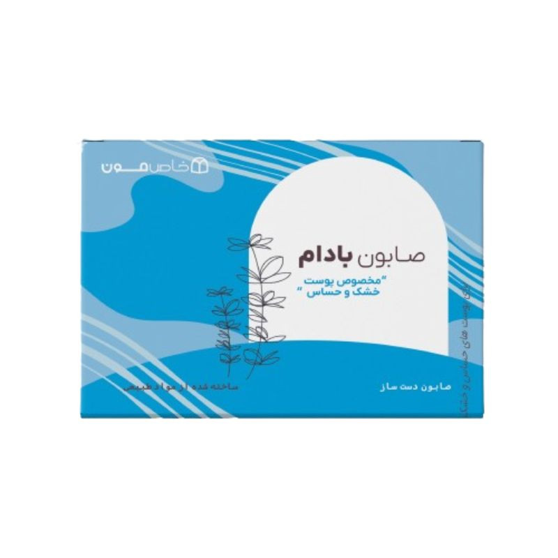 صابون شستشو خاص مون مدل بادام شیرین وزن 100 گرم