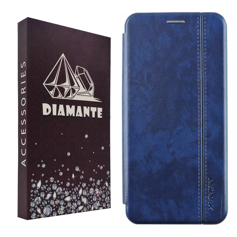 کیف کلاسوری دیامانته مدل Momax Red مناسب برای گوشی موبایل شیائومی Redmi Note 9