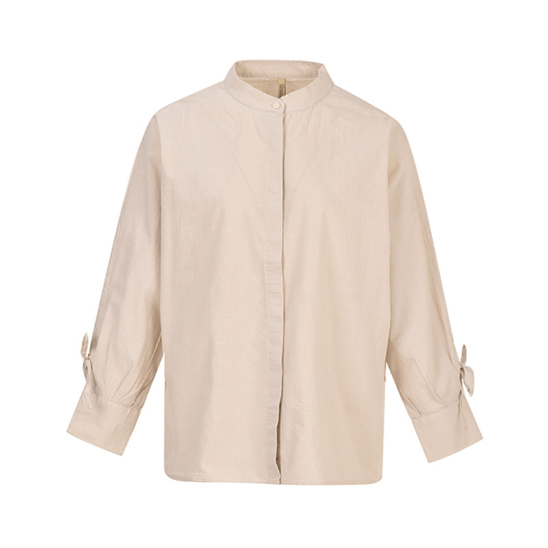 شومیز آستین بلند زنانه بادی اسپینر مدل 2893 کد 1 رنگ کرم