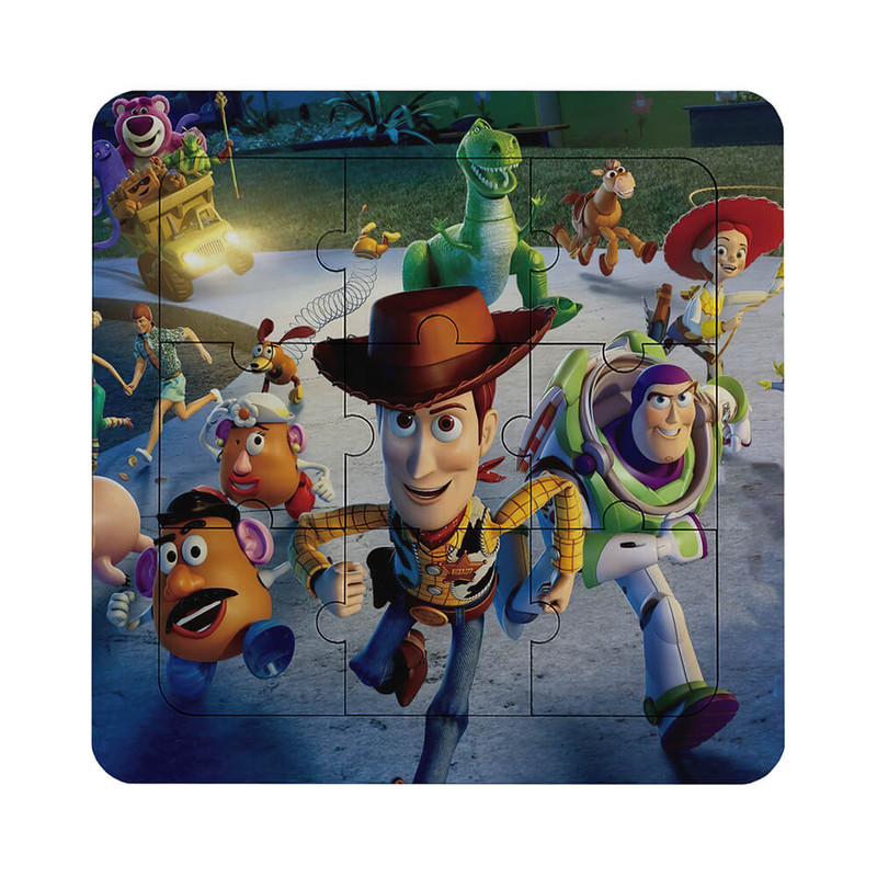 پازل 9 تکه زیگ زاگ مدل disney کد 2002