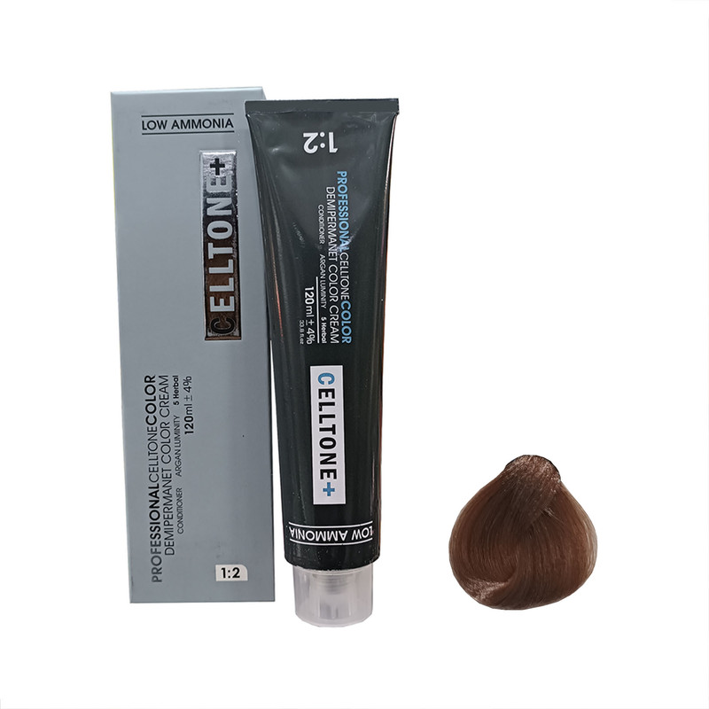 رنگ مو سلتون مدل Hemp شماره 6/81 حجم 120 میلی لیتر رنگ بلوند کنفی تیره