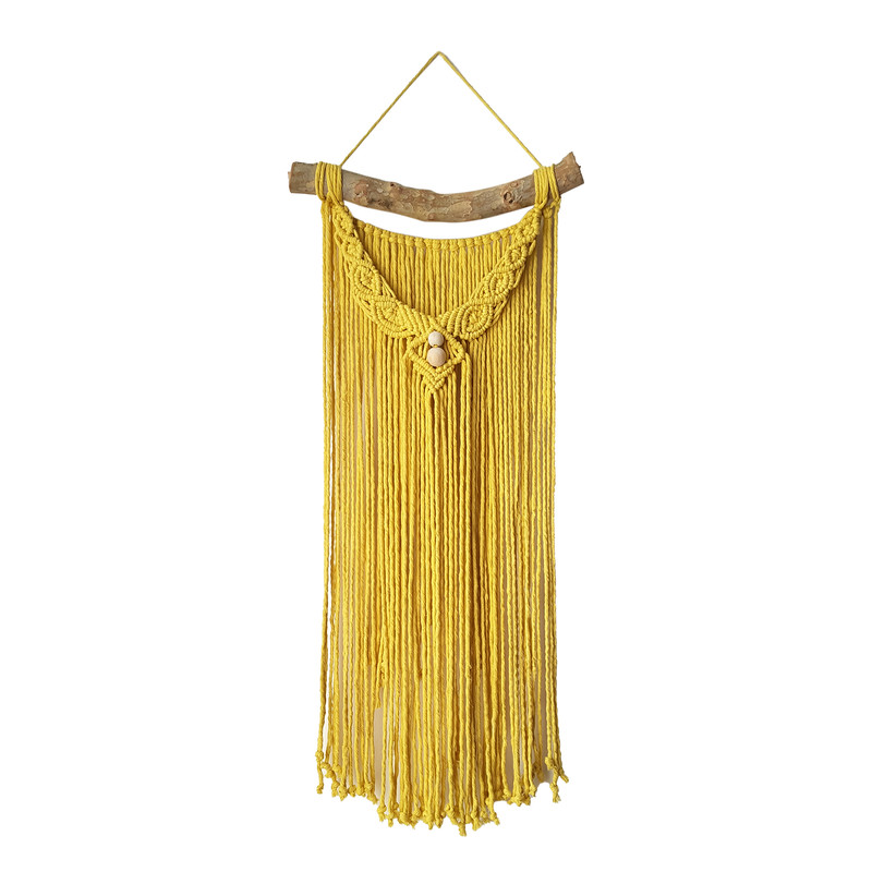 آویز بافتنی مدل مکرومه MacHang924