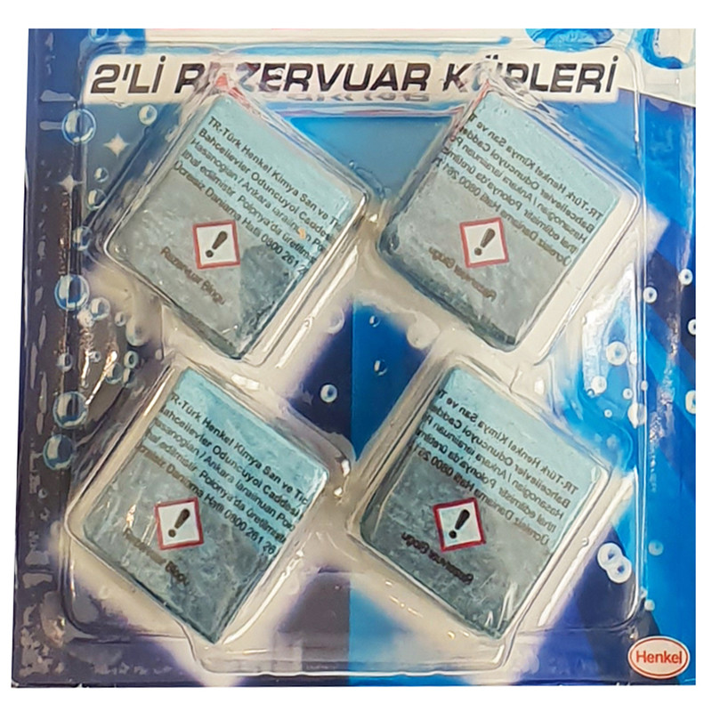 خرید و قیمت قرص خوشبو کننده توالت فرنگی هنکل مدل H-04 بسته 4 عددی