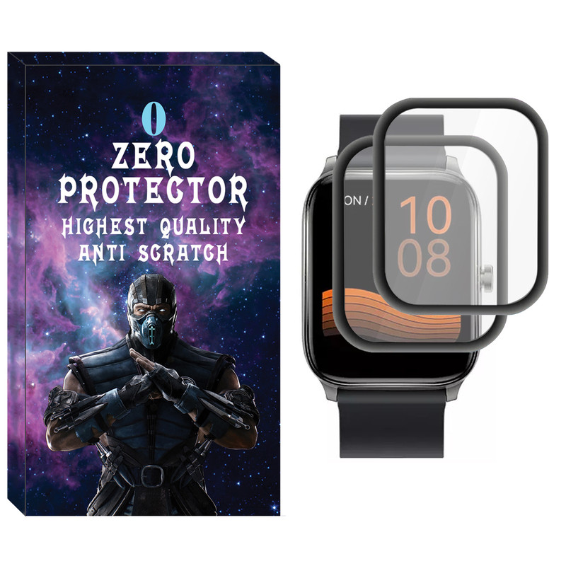 محافظ صفحه نمایش نانو زیرو مدل NZO مناسب برای ساعت هوشمند شیائومی Haylou GST بسته دو عددی