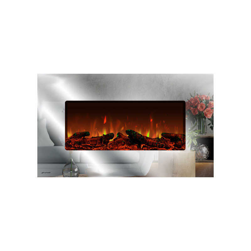 شومینه برقی شومینه بیستون مدل آینه ای MD.100.W16.L2