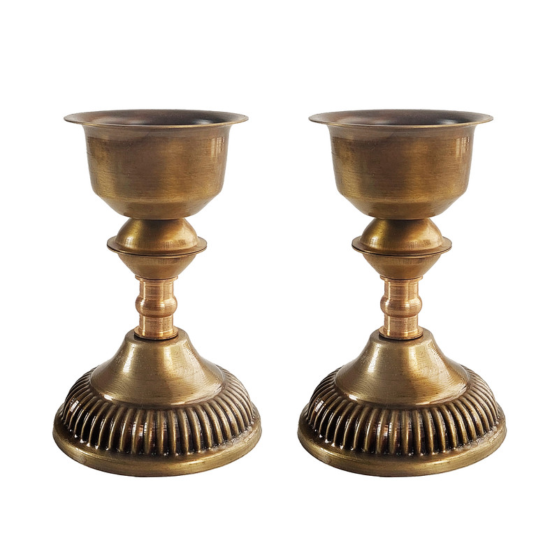 خرید و قیمت جاشمعی مدل تاجالسلطنه مجموعه 2 عددی