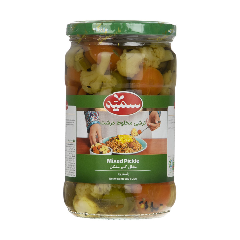 ترشی مخلوط سمیه - 680 گرم