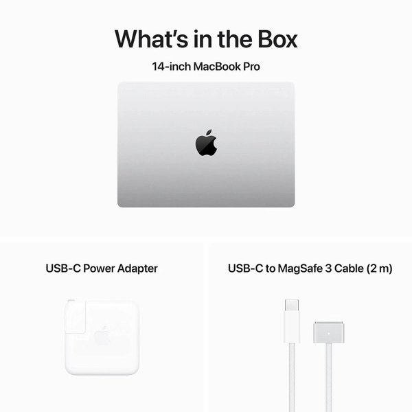 لپ تاپ 14.2 اینچی اپل مدل MacBook Pro MRX63 2023-M3 Pro 18GB 512SSD 33