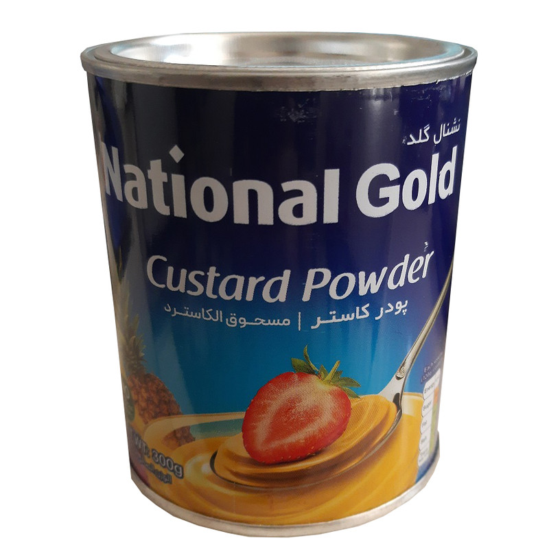 خرید و قیمت پودر دسر کاسترد نشنال گلد - 300 گرم