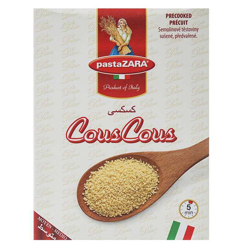 خرید و قیمت پاستا پاستا زارا مدل Cous Cous مقدار 185 گرمی