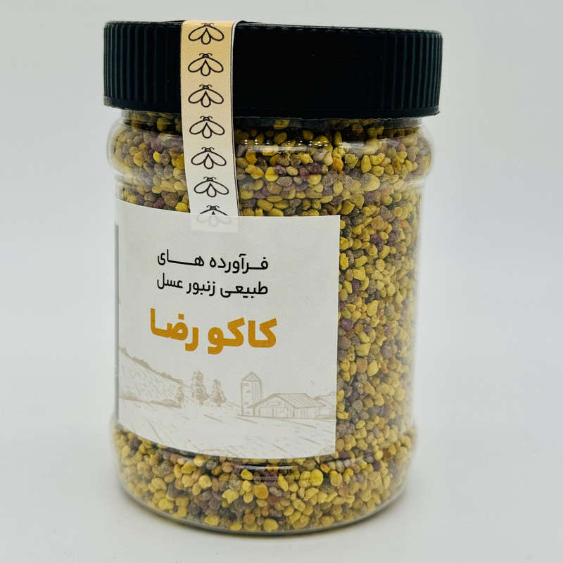 خرید و قیمت گرده گل هفت رنگ کاکو رضا - 500 گرم