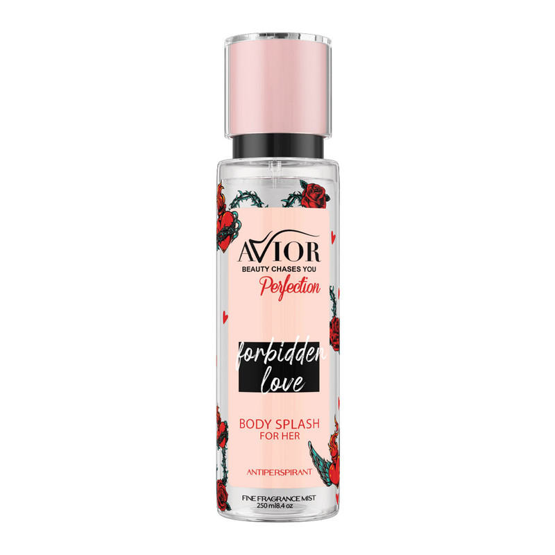 بادی اسپلش زنانه اویور مدل Forbidden Love حجم 250 میلی لیتر