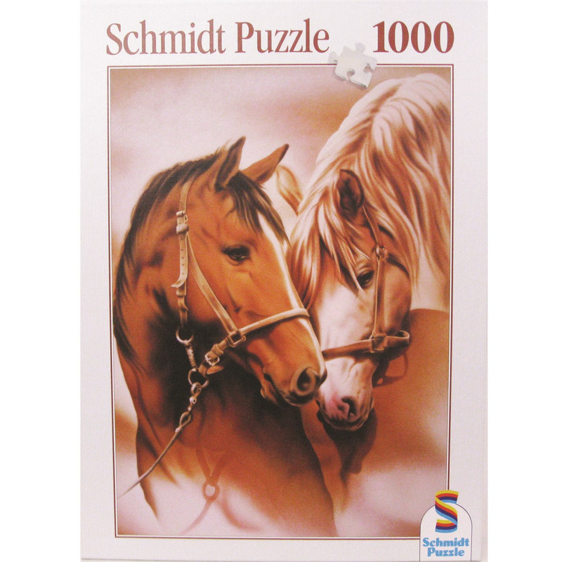 خرید و قیمت پازل 1000 تکه اشمیت مدل Mare and Stallion