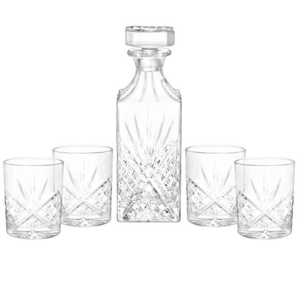 سرویس تنگ و لیوان 5 پارچه مادام کوکو مدل ASLLUX