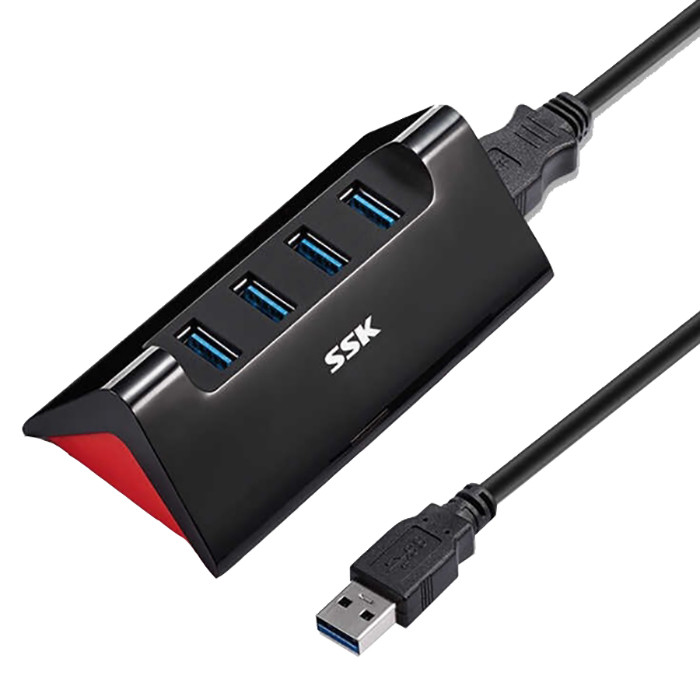 هاب 4 پورت USB 3.0 اس اس کا مدل SHU835