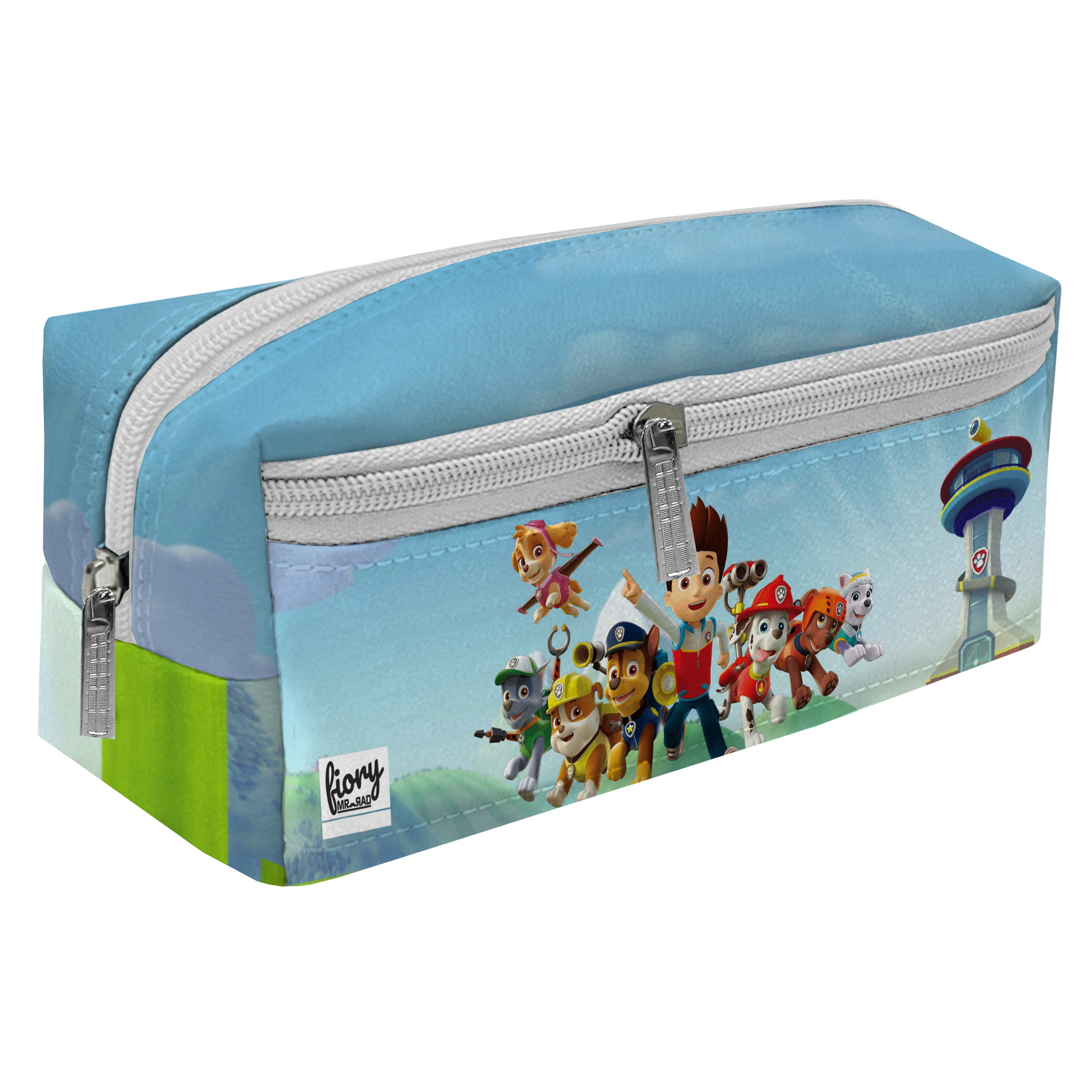 جامدادی مستر راد مدل سه زیپ طرح سگهای نگهبان کد fiory 2536