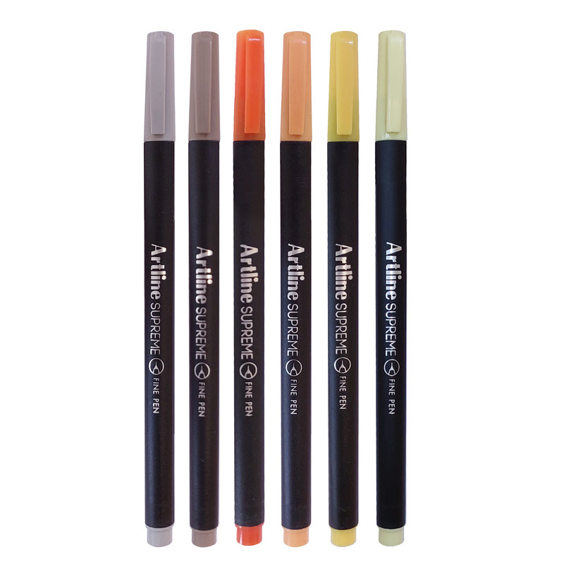 روان نویس آرت لاین مدل Supreme بسته 6 عددی