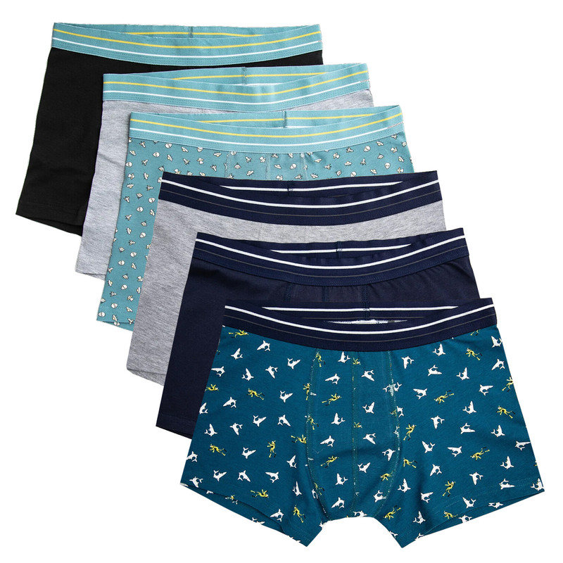 خرید و قیمت شورت پادار مردانه مدل SHA002 مجموعه 6 عددی