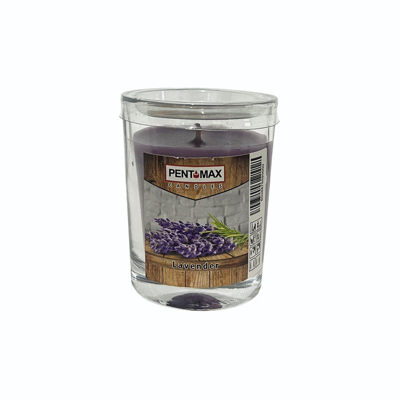 شمع لیوانی پنت مکس مدل عطری اسطوخودوس Lavender_1