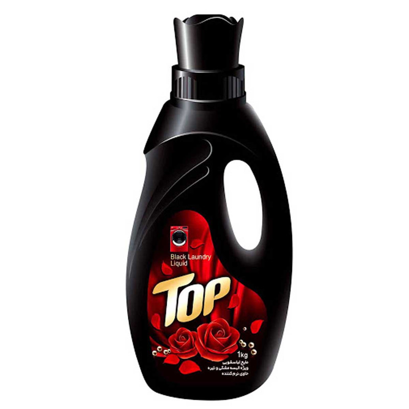 خرید و قیمت مایع مشکین شوی تاپ مدل گل رز حجم 1000 میلی لیتر