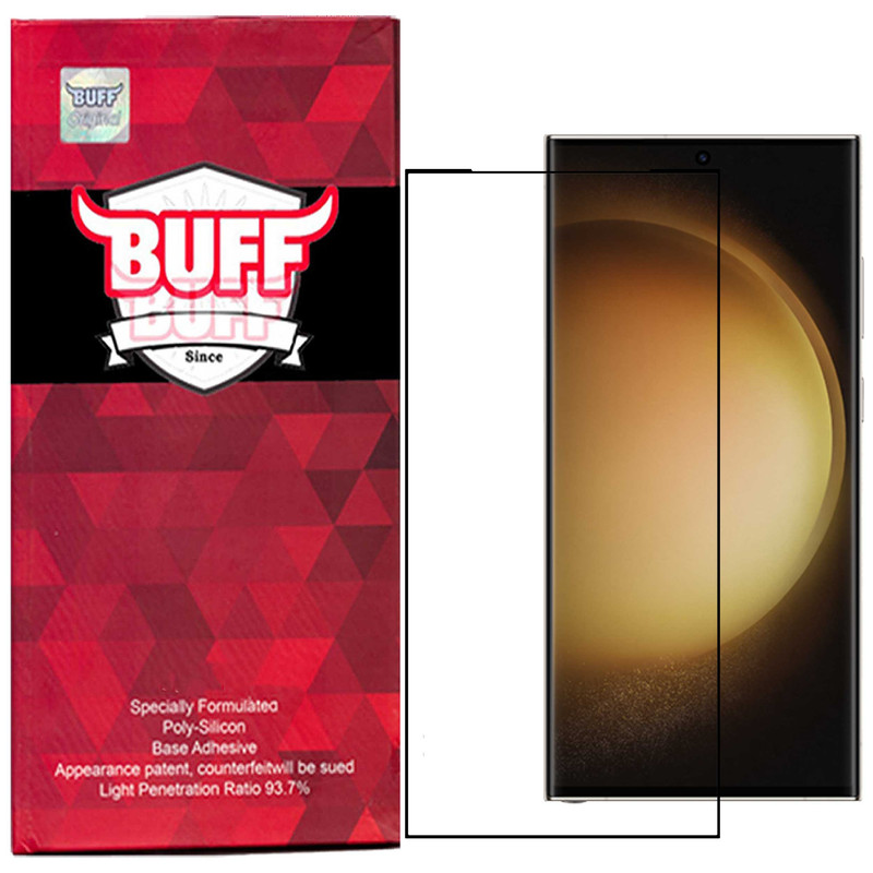 محافظ صفحه نمایش بوف مدل Full-Glue مناسب برای گوشی موبایل سامسونگ Galaxy S23 Ultra