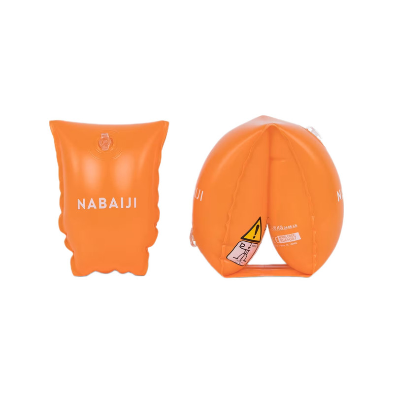 بازوبند شنا کودک نابایجی مدل ساده مجموعه 2 عددی