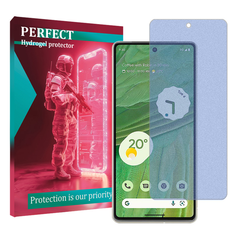 محافظ صفحه نمایش مات آنتی بلو پرفکت مناسب برای گوشی موبایل گوگل Pixel 7