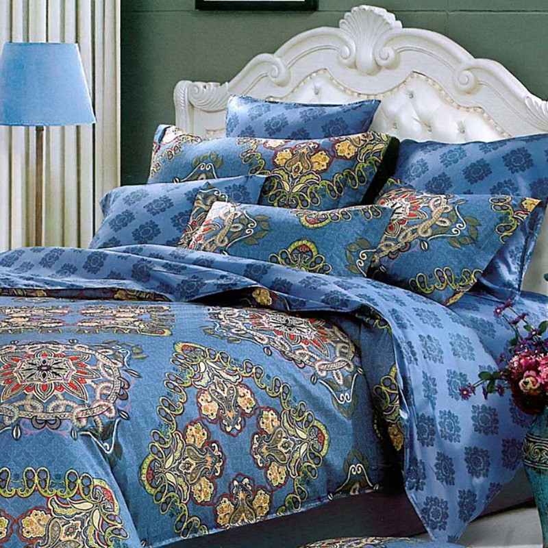 خرید و قیمت روتختی دو نفره 6 تکه کارینا مدل A.6