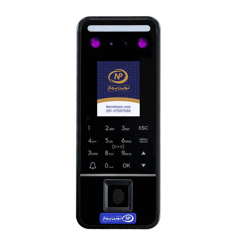 دستگاه حضور و غیاب نوین پرداز سپنتا مدل NP760 VisibleLight