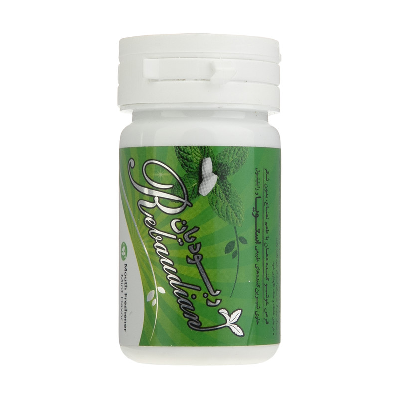 خرید و قیمت قرص خوشبو کننده دهان با طعم نعنا ربودیان بسته 60 عددی