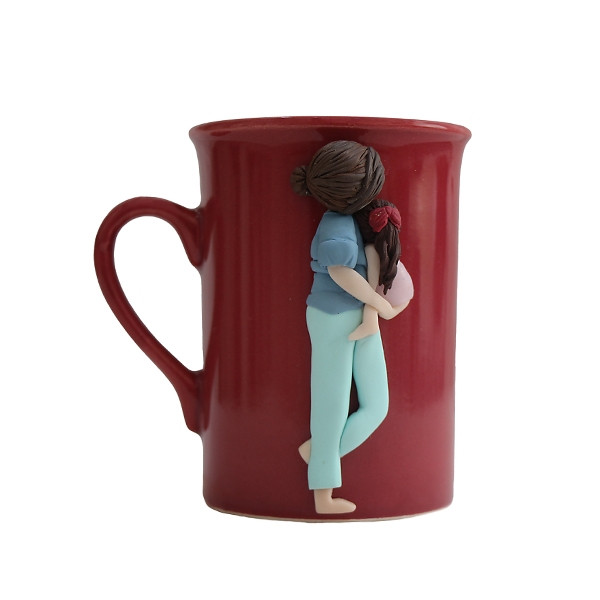 ماگ طرح مادر و دختری کد af123