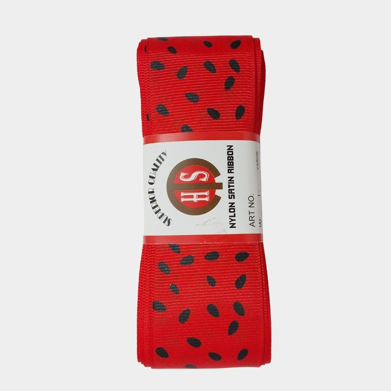 روبان مدل گروگن طرح دار کد 2064 طول 9 متر