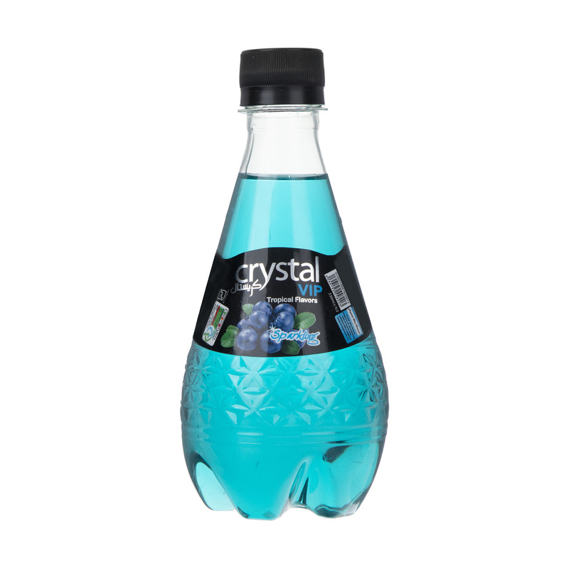 نوشابه گاز دار کریستال با طعم میوه های استوایی - 330 میلی لیتر
