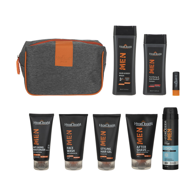 خرید و قیمت ست بهداشتی آقایان هیدرودرم کد 02 مجموعه 8 عددی