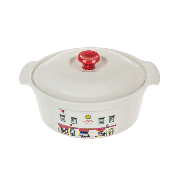 خرید و قیمت قابلمه رومنس طرح انگلیسی سایز 18