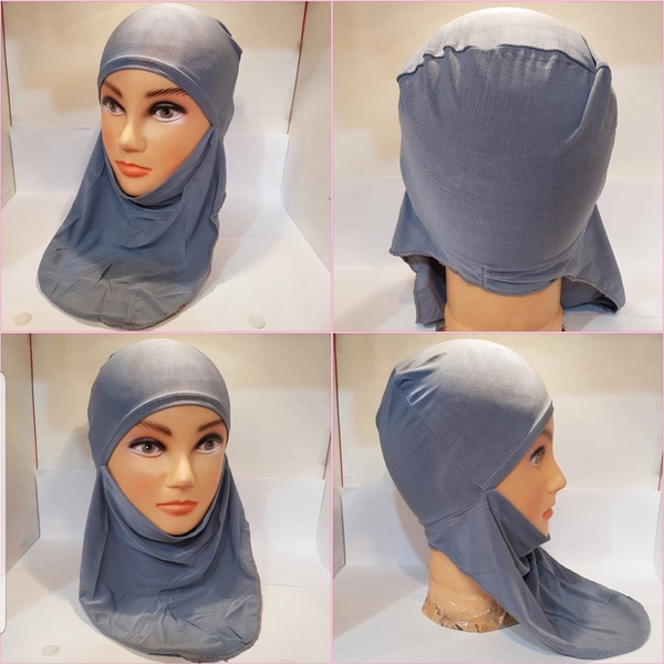 یقه حجاب مدل کلاه دار 22