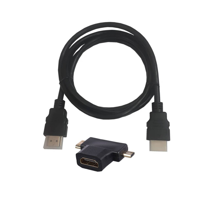 کابل HDMI مکا مدل MH-MM طول 1 متر به همراه مبدل Micro HDMI / Mini HDMI